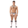 Barcode Berlin Jockstrap Top Blanc